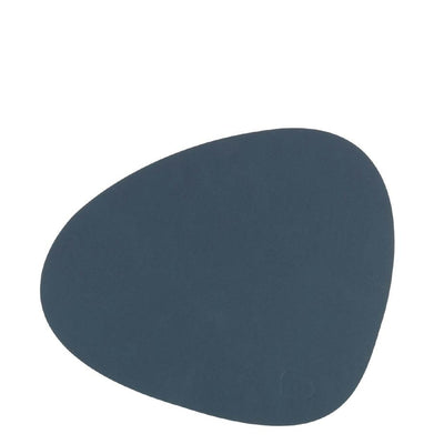 Curve Leather Table Mat | Small