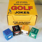 assorted trick golf balls