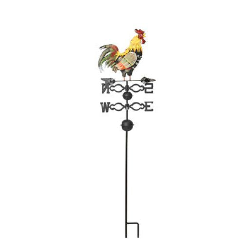 Height Iron Rooster Weathervane Roof Mount Weather Vane Wind