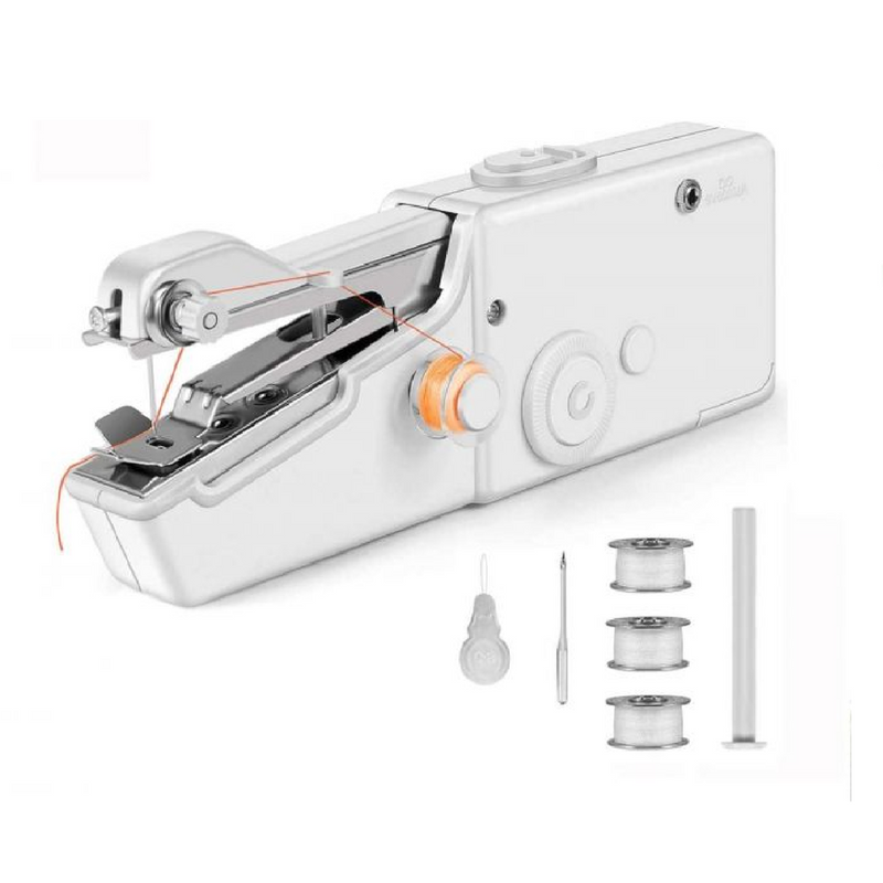 Mini Handheld Sewing Machine Cordless Hand Held Portable Clothes Stitch Home AU