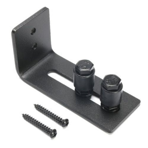 Sliding Barn Door Bottom Wall Guide Mount with Screws Set