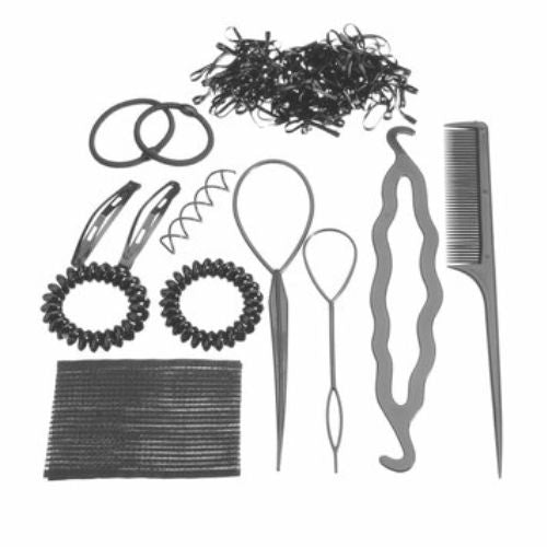 Pro Hair Maker Clip Hair Band Hairpins Styling Accessories Tools Kit