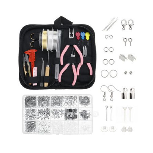 1072Pcs DIY Handmade Jewelry Making Kit