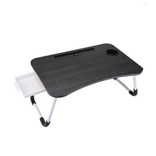 Laptop Table Stand with Small Drawer Portable Folding Desk