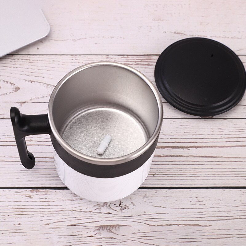 New Intelligent Automatic Magnetic Mixing Mugs Without Electricity Creative Coffee Cup No Charge Portable Cooling Cup Blender