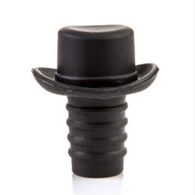 【Wine Stoppers】Creative Magic Hat Wine Stoppers Silicone Wine Stopper Reusable Decorative Wine Seal Stopper Cap for Wine Beverage