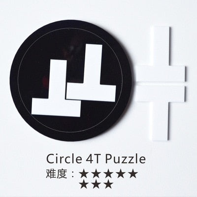 Jigsaw Puzzle 29 Blank Plastic Hard Complex las logic IQ Mind Brain Teaser Shapes games Puzzle Toy For Adults Kids children