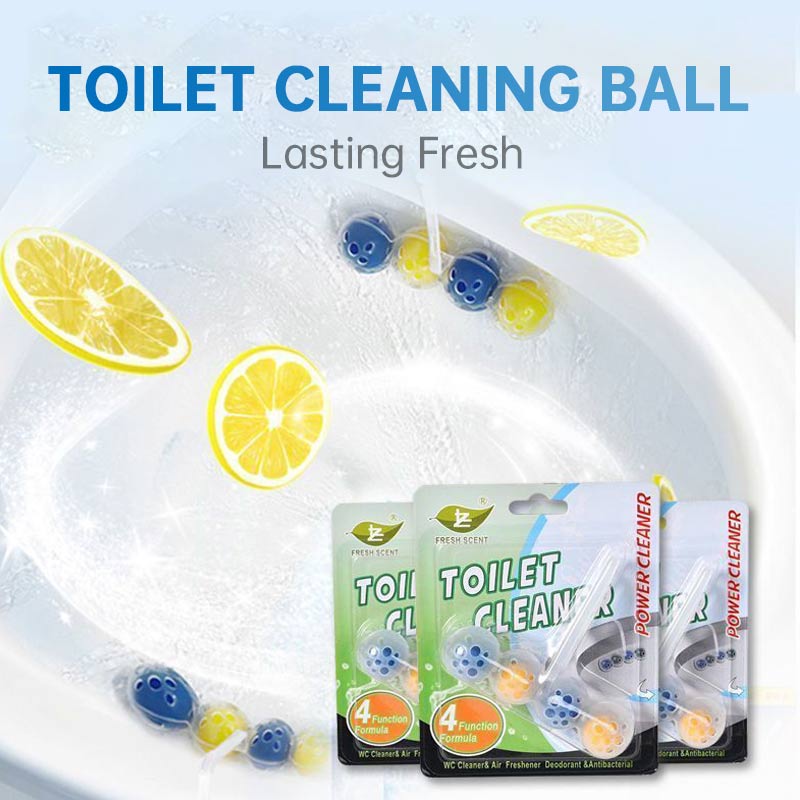 Hanging Toilet Cleaning Ball Colorful Toilet Sterilization Deodorization Decontamination Ball Blue Bubble Toilet Cleaner