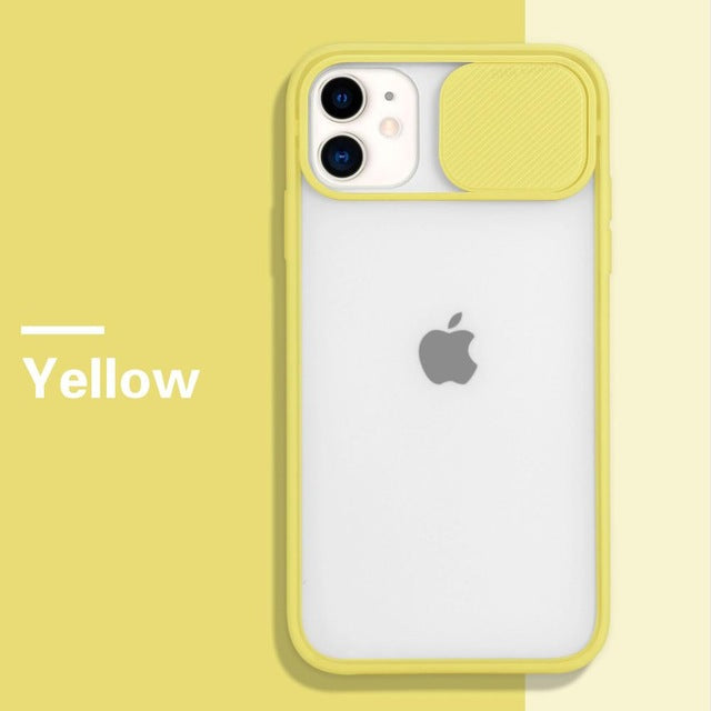 【Full Models Phone Case】Camera Lens Protection Phone Case on For iPhone 11 12 Pro Max 8 7 6 6s Plus Xr XsMax X Xs SE 2020 12 Color Candy Soft Back Cover