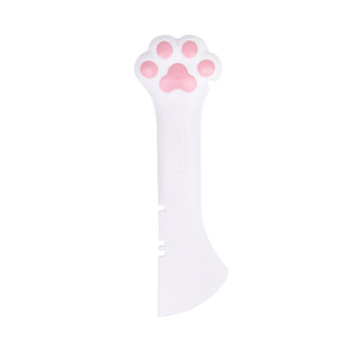 2 In 1 Canned Food Spoon Silicone Cat Claw Can Opener Fresh Keeping Dog Cat Pet Feeder