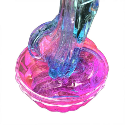 Diy Color Transparent Slime Glue Toys Antistress Clear Fluffy slime kit Foam Putty Plasticine Cloud Slime Clay Educational Toys