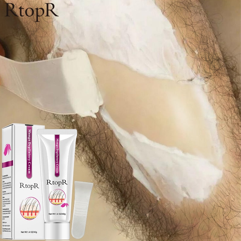 Mango Depilatory Cream Body Painless Effective Hair Removal Cream for Men and Women Whitening Hand Leg Armpit Hair Loss Product