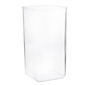 7PCS Airtight Stackable Dry Food Storage Container Cereal Transparent