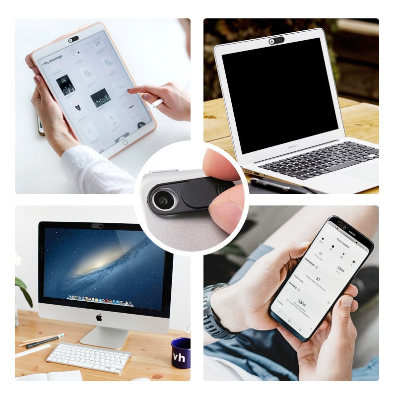 Webcam Cover Camera Privacy Protective Cover Mobile Laptop Lens Occlusion Privacy Cover Anti-Peeping Protector Shutter Slider