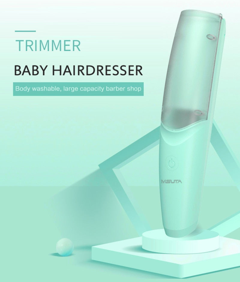 Baby hair Clipper Electric Trimmer Baby liss hair Baby Adult Mute Waterproof Kids Hair Clipper Sleep Haircut Home-Use