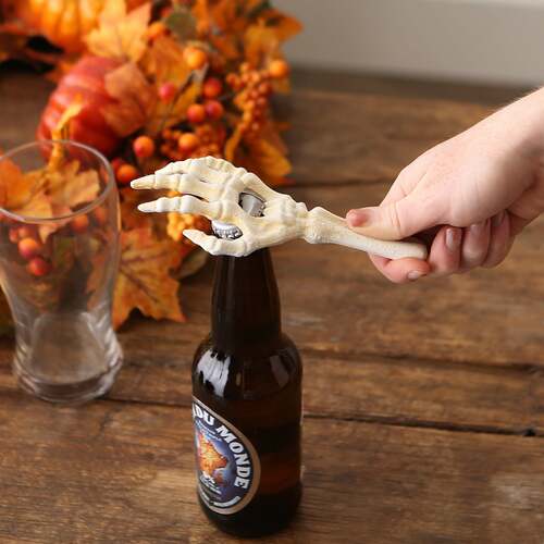 Skeleton Hand Cast Iron Bottle Opener