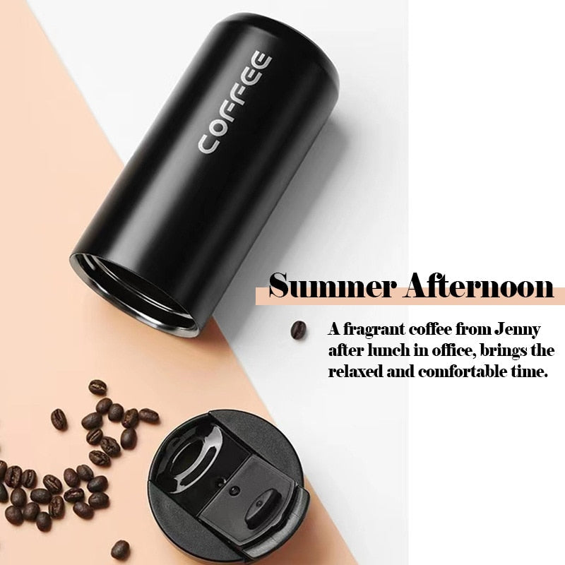 Stainless Steel Milk Tea Coffee Mug Leak-Proof Thermos