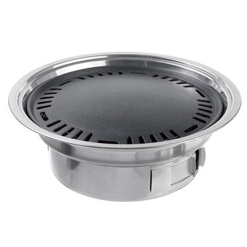 Stainless Steel Charcoal BBQ Grill Non-stick