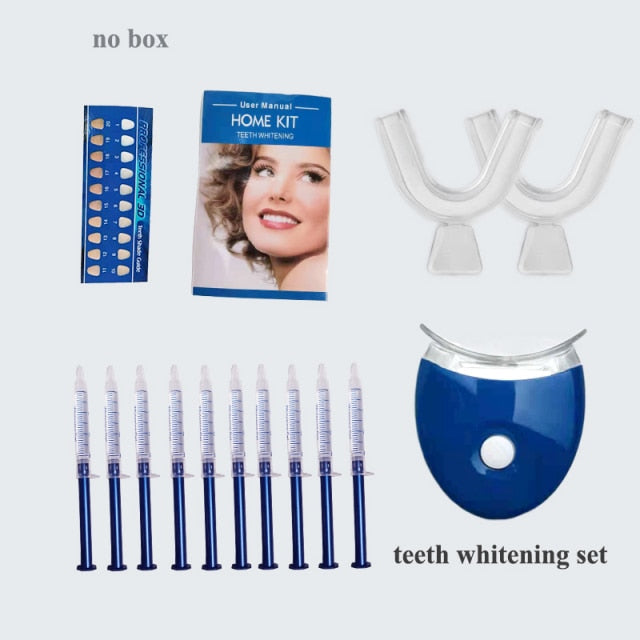 Teeth Whitening Kit Professional Peroxide 44% Dental Bleaching System Oral Gel Kit Tooth Whitener Dental Equipment Bright