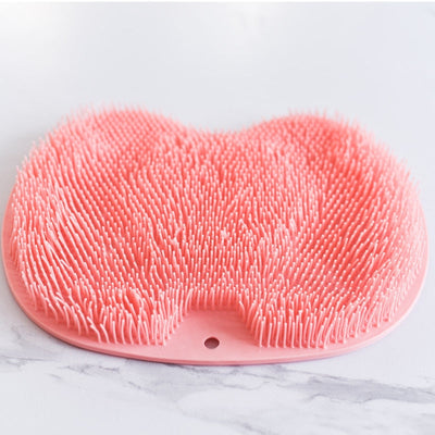 NEW Multifunctional back rubbing artifact with suction cup brush back bath bathroom foot rubbing plantar massage brush TPE foot pad Magic Bath Sponge Dead Skin Removing