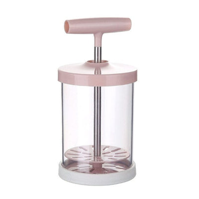 Household Manual Whisk Diy Egg White Milk Foam Mixer Cream Cake Whisk With Cup Lid  Baking Accessories Kitchen Supplies