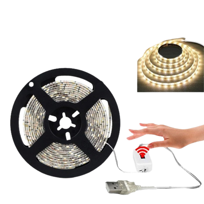 USB Motion LED Backlight LED TV Kitchen LED Strip Hand Sweep Waving ON OFF Sensor Light