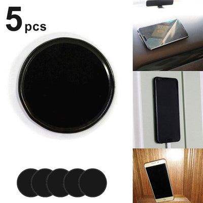 【Magic Rubber】5pcs/10pcs Universal Magic Rubber Multi-Function Wall Sticker Pad Mobile Phone Holder Car Bracket pods Gel Pads 5cm