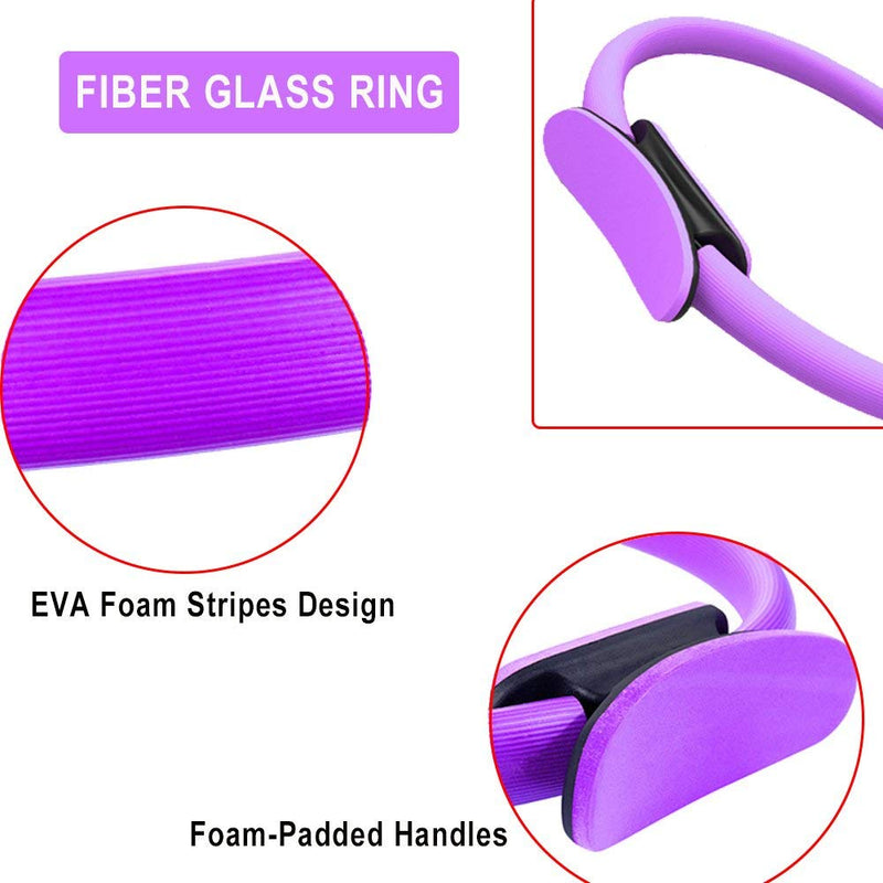 Yoga Pilates Ring  Fitness Magic Circle Professional Training Muscle Pilate Equipment Gym Accessories Goods For Home Workout Yoga Sticks Stretching Tool