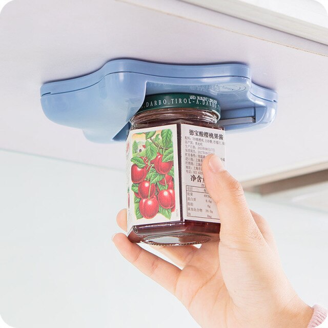 Jar Opener Under Cabinet Lid Opens Any Size Type Of Perfect For Weak