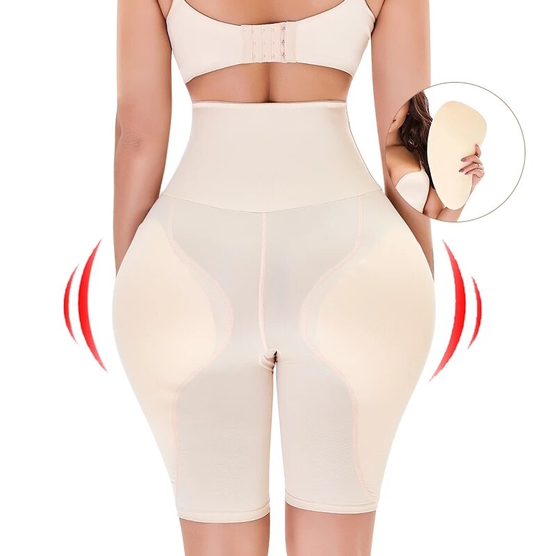 【HOT SALE!!!】Women Butt Lifter Hip Pads Body Shapewear Control Panties Buttocks Thigh Slimmer Waist Trainer Tummy Control Body Shaper