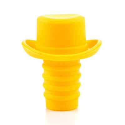 【Wine Stoppers】Creative Magic Hat Wine Stoppers Silicone Wine Stopper Reusable Decorative Wine Seal Stopper Cap for Wine Beverage