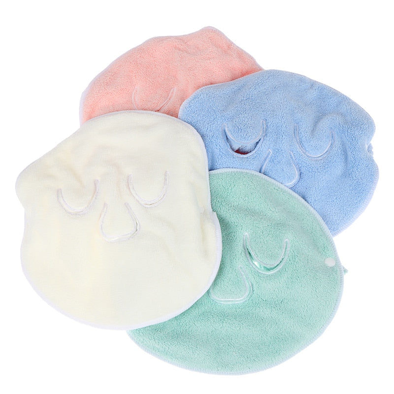 Reusable Face Towels Cold/Hot Compress Facial Mask Beauty Tools Thickened Coral Fleece Towel For Women Skin Care Moisturizing