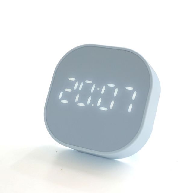 Digital Alarm Clock Timers Manual Countdown Mini Square Silen Bedside Mechanical Cooking Timer Alarm Counter  Wall Clock