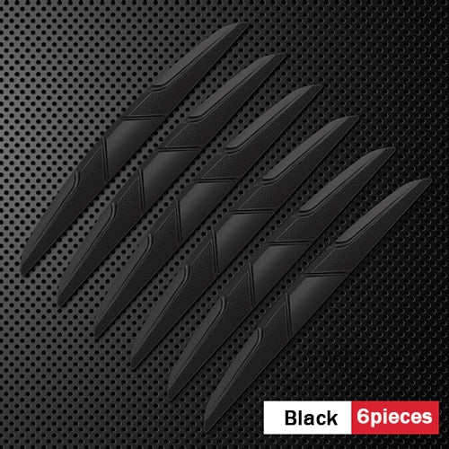 6pcs Silica gel Auto Car Door Guard Edge Corner Protector Guards Buffer Trim Molding Protection Strip Scratch Crash Bar