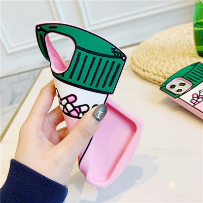 HOT SALE 3D Love Potion Chill Pills Bottle Soft Case For iPhone 12 MINI 11 Pro X XS Max XR 6 6S 8 7 Plus Cute Rubber Fundas Phone Cases