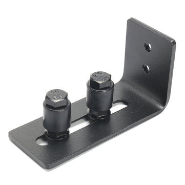 Sliding Barn Door Bottom Wall Guide Mount with Screws Set