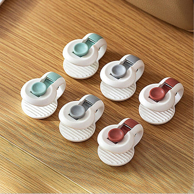 6 Pcs/set Non-slip Duvet Quilt Clips Plastic Blankets Fastener Clip Non-slip Bed Cover Duvet Sheet Fixer