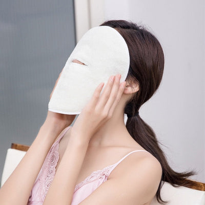 【Towel Mask】Cold Compress Hot Compress Beauty moisturizing hydrating Facial Mask Beauty Salon Thickened Coral Fleece Facial Apply Face Towel