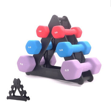 3-Tier Dumbbell Storage Rack Stand