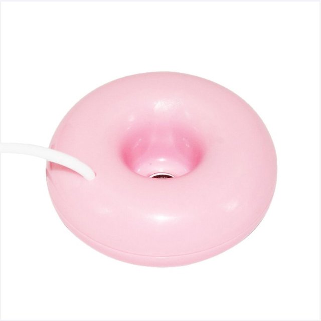 Mini USB Air Humidifier Portable Donuts Negative Ion Humidifier USB Air Humidifier Purifier Aroma Diffuser Steam For Home