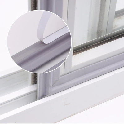 4M Self Adhesive Window Door Seal Strip mousse acoustic soundproof foam seal tape Weather Stripping gap Filler Window Hardware