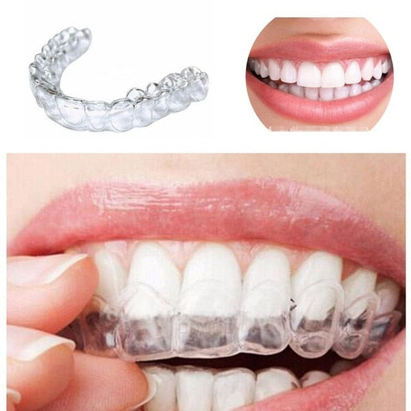 HEALTH 2/4PCS Anti Snoring Bruxism Sleeping Mouth Guard Night Guard Gum Shield Mouth Tray Stop Teeth Grinding Sleep Aid Health Care