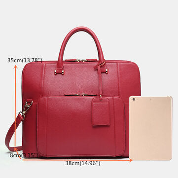 Women Design Solid Handbag Multifunction Crossbody Bag