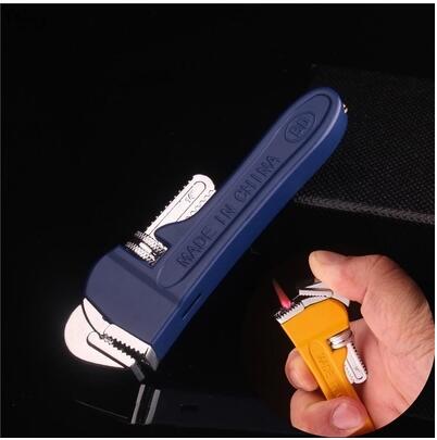 1pcs creative fashion mini metal lighter butane gas inflatable cigarettes tool Funny model smoking gift military