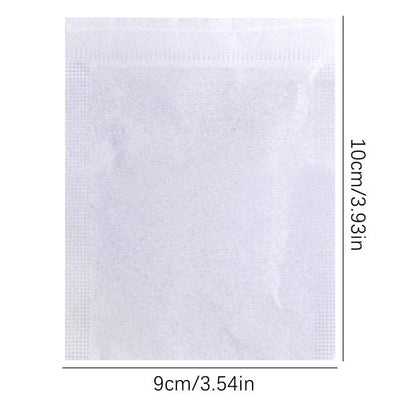 【Filter bag】50Pcs Food Grade Tea Bag non-woven drawstring filter bag used to make tea soup seasoning bag filter Kitchen Supplies