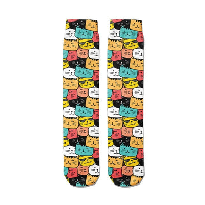 Funny Harajuku 3D Printing Cute Cartoon Panda Socks New Funny Men Women&#39;s Socks Novelty Kawaii Animal Avatar High Socks