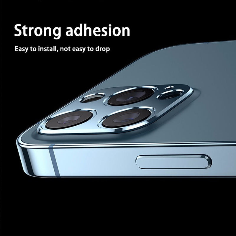 For iPhone 13 12 Pro Max Mini Camera Lens Protective Ring Case Back Protector For iPhone12 Metal Alloy Cover Phone Accessories