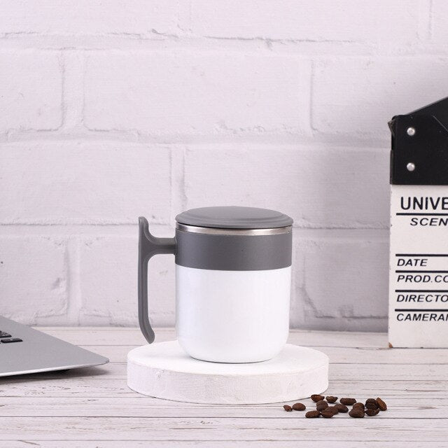 New Intelligent Automatic Magnetic Mixing Mugs Without Electricity Creative Coffee Cup No Charge Portable Cooling Cup Blender