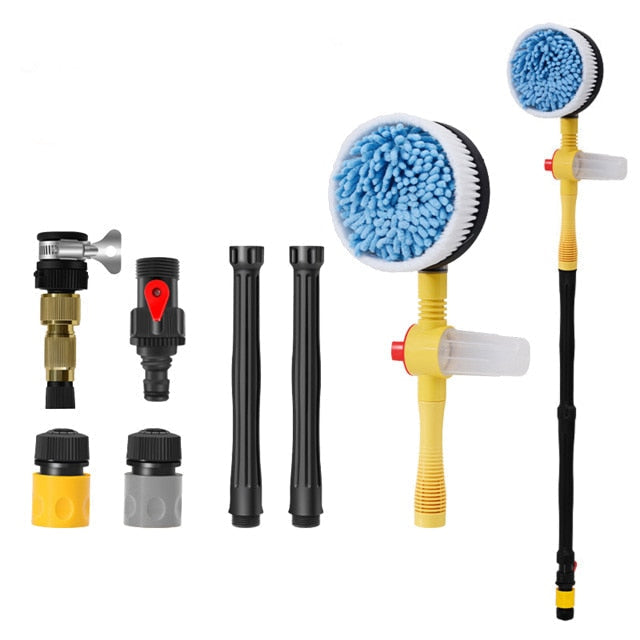 „ÄêAuto Car Brush„ÄëCar Wash Brush Cleaning Tools Mop Long Handle Automatic Foaming Car Chenille Microfiber Wash Mop Auto Accessories