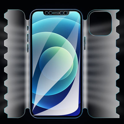 9D Soft TPU Full Screen Hydrogel Film For iPhone X XR XS 11 12 13 Pro mini Max Sides Edges Cover Full Body Nano Screen Protector